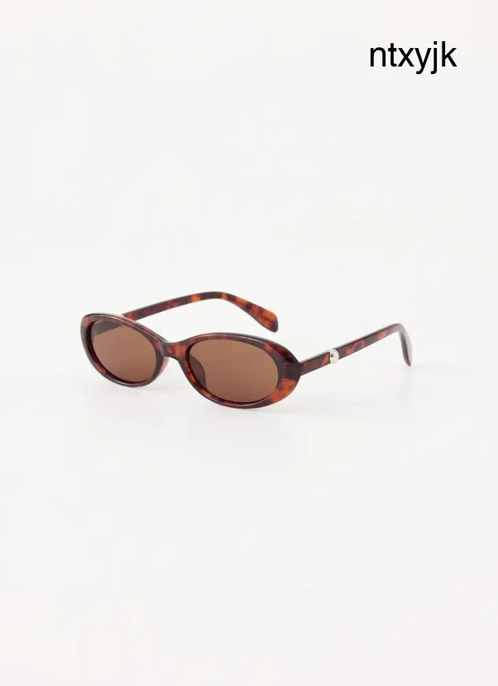 Contrast Sunglasses - Tort - Tort / One Size - Sunglasses
