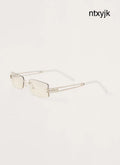 Crystal Rebel Sunglasses - Clear - Clear / One Size - Sunglasses