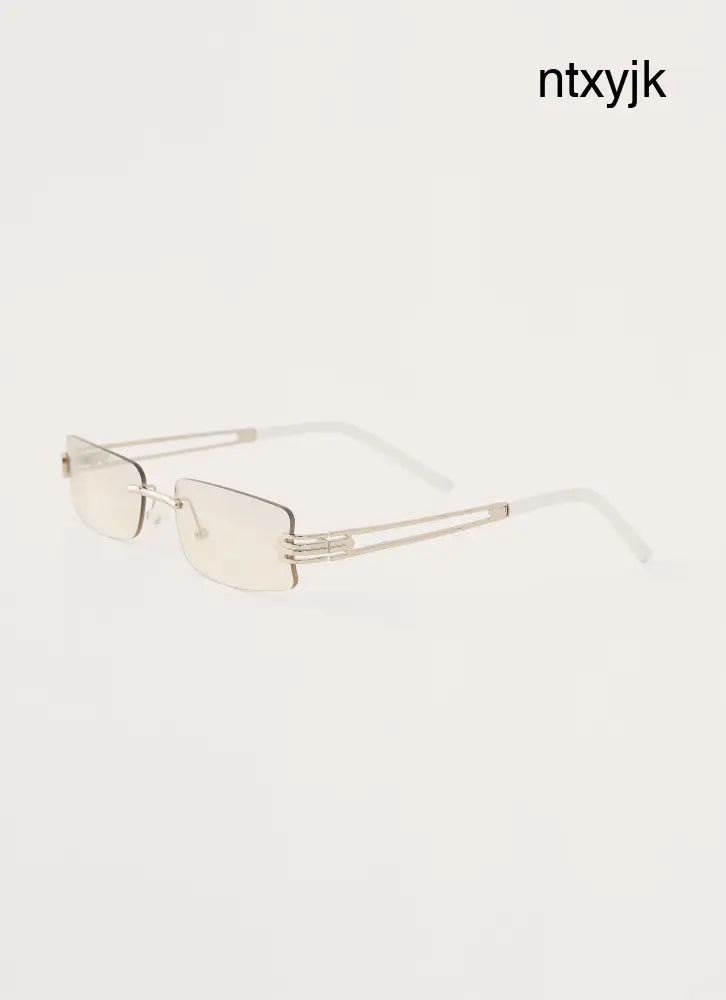 Crystal Rebel Sunglasses - Clear - Clear / One Size - Sunglasses