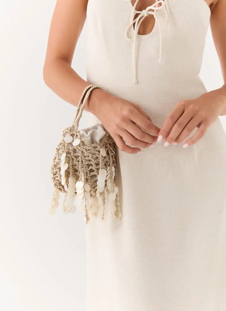 Deep Sea Kisses Bag - Cream - Cream / One Size - Bags & Wallets