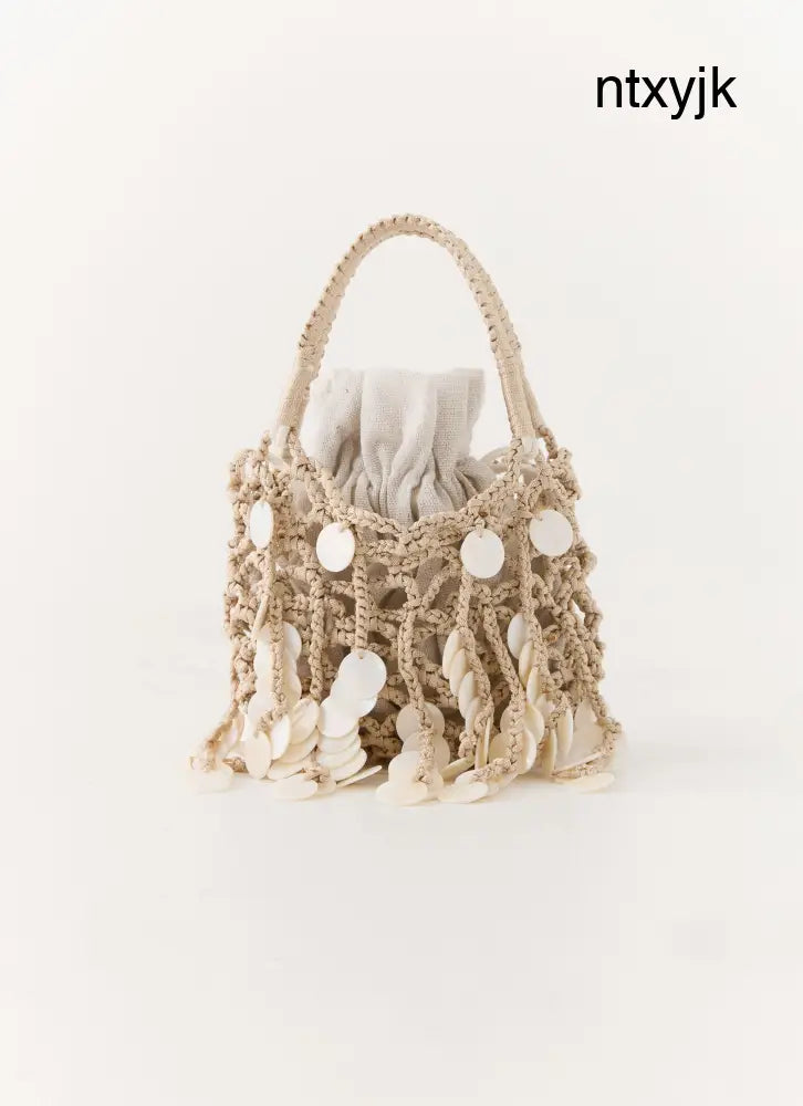 Deep Sea Kisses Bag - Cream - Cream / One Size - Bags & Wallets