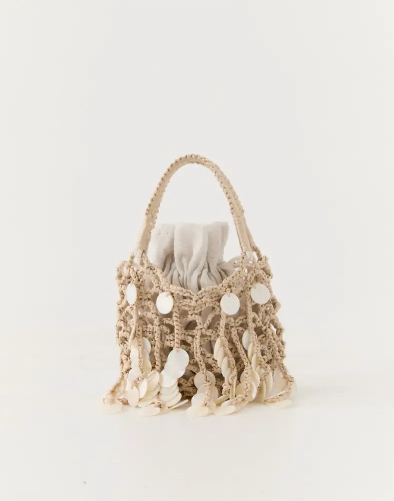 Deep Sea Kisses Bag - Cream - Cream / One Size - Bags & Wallets