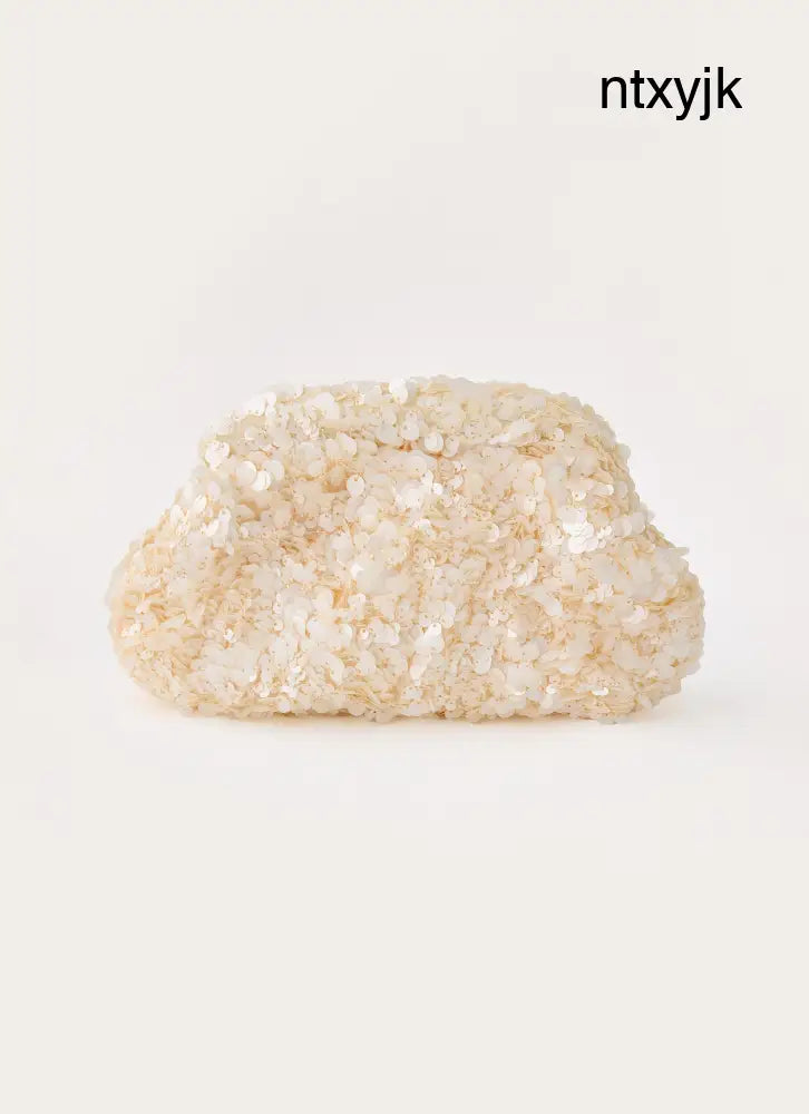 Genevieve Clutch Bag - Ivory - Ivory / One Size - Bags