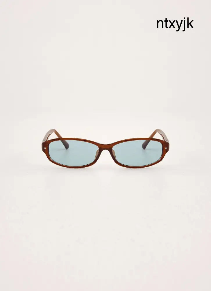 Kiss & Tell Sunglasses - Brown - Brown / One Size - Sunglasses