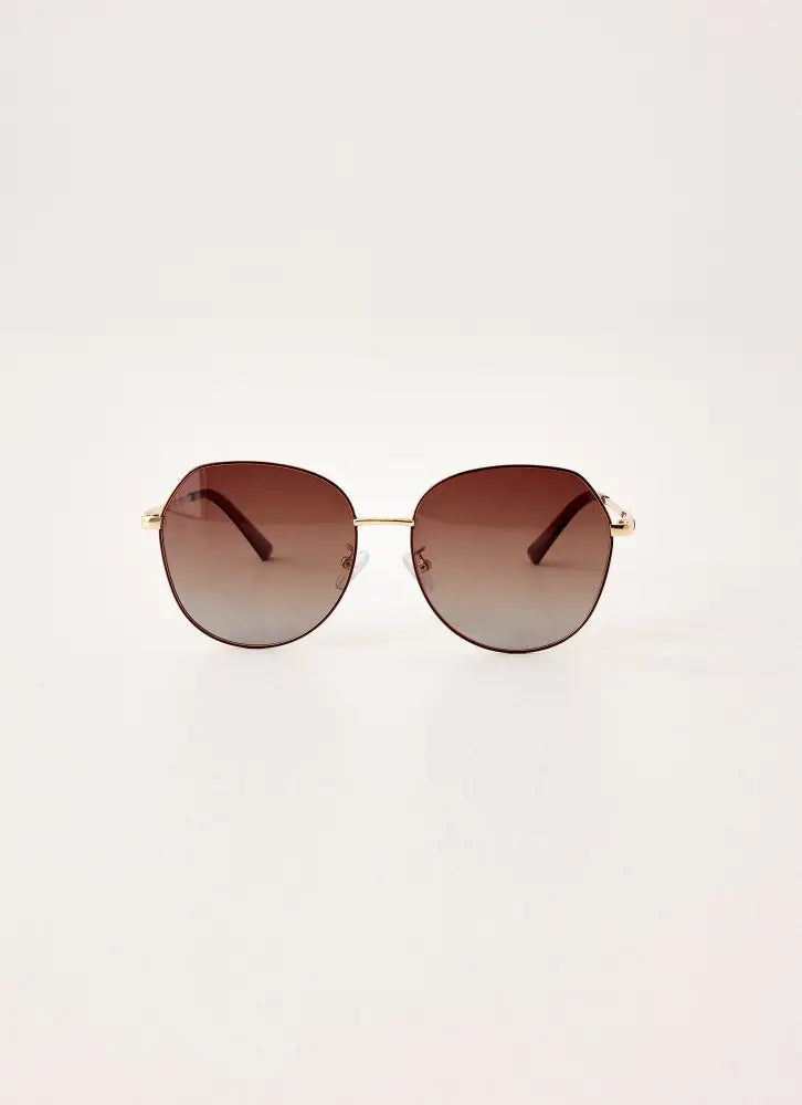 Odessa Sunglasses - Gold - Gold / One Size - Sunglasses