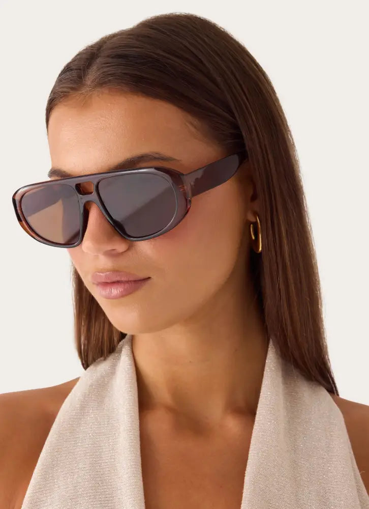Sloane Sunglasses - Brown - Brown / One Size - Sunglasses