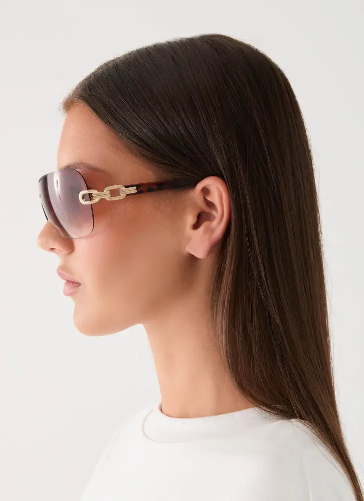 Smoked Amber Sunglasses - Brown - Brown / One Size - Sunglasses