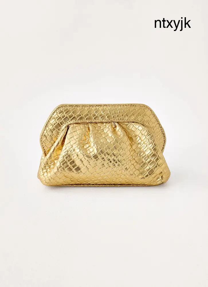 Solstice Clutch Bag - Gold - Gold / One Size - Bags