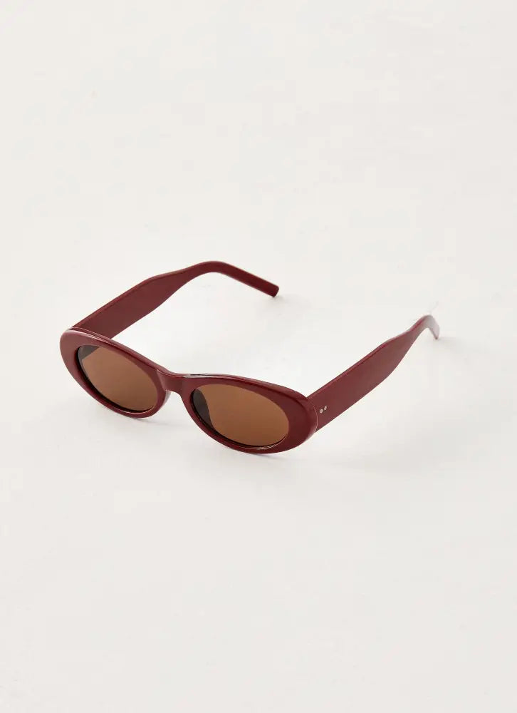 Trouble Maker Sunglasses - Red - Red / One Size - Sunglasses