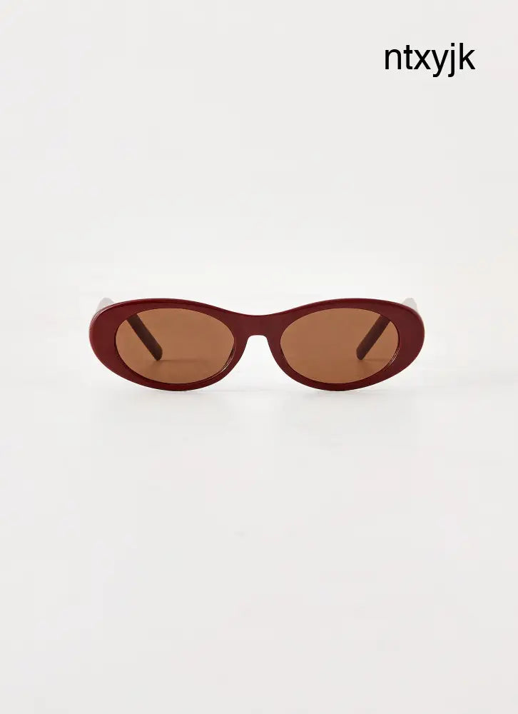 Trouble Maker Sunglasses - Red - Red / One Size - Sunglasses