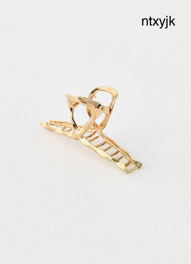 Tutti Twist Hair Clip - Gold - Gold / One Size - Hair Accessories